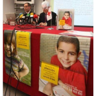 Carlos Miller y José Varela, durante la presentación de la campaña
