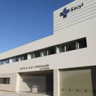 Entrada al nuevo centro de salud de Atención Primaria y Especialidades de Astorga.