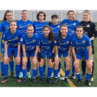 Formación del equipo del Olímpico de León que milita en el grupo 1 de la Primera División Nacional Femenina. DL.