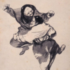 ‘Regocijo’, pintura de Francisco de Goya incluída dentro de su serie ‘Las brujas’.