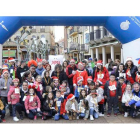 Foto de familia antes de la salida de la San Silvestre. ACACIO