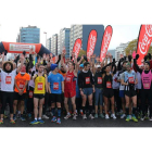 A pesar del frío reinante en Ponferrada, más de 900 atletas despidieron el 2013 corriendo y los que peleaban por el triunfo se colocaron bien para tomar la salida.