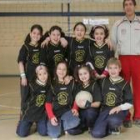 Formación del equipo benjamín femenino de Carmelitas Landázuri