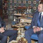 Rajoy y Mohamed VI durante el último encuentro que mantuvieron en Marruecos en octubre del 2012.