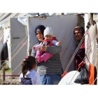 Refugiados sirios en un campo de refugiados de Osmaniye (Turquía), el 15 de diciembre.