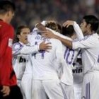 Los jugadres del Madrid necesitan hacer goles para remontar