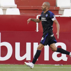Yuri se estrenó en la presenta campaña con su gol en Albacete. ALBA LÓPEZ