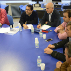 Representantes del PSOE y Asaja se reunieron en Sahagún. ACACIO