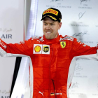 Vettel ya venció en Australia hace quince días en la primera carrera del Mundial. VALDRIN XHEMAJ