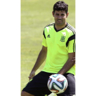 Costa ha entrenado al mismo ritmo que sus compañeros.