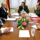 La Junta de Fiscales de Castilla y León, reunida ayer en la Audiencia