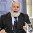 Arias Cañete, durante la rueda de prensa posterior al Consejo de Ministros.