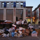 Las huelgas lograron colapsar el servicio de recogida de basura y llevar el conflicto a la calle.