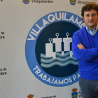 El alcalde, Manuel García, presentó el nuevo logotipo vectorizado en azul y blanco del municipio.