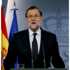 El líder del PP y presidente en funciones, Mariano Rajoy.