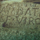 La lápida hallada en Almázcara es del siglo II.