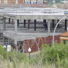 La obra del nuevo Centro de Salud de Sahagún registra poca actividad. ACACIO