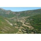 Vista parcial del valle de Omaña, donde históricamente se ha planteado realizar un pantano.