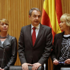 Celima Gallgo, Zapatero y Fernández de la Vega.