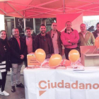 La presentación del nuevo grupo local tuvo lugar este fin de semana durante el mercado semanal . DL