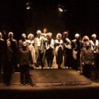 Una escena de la adaptación teatral de «Metrópolis» por Che y Moche