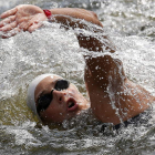 Érika corroboró en la Travesía de Barcelona su condición de número uno mundial en aguas abiertas.