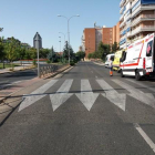 Otro atropello tuvo lugar en la avenida Alcalde José Aranda de Alcorcón.