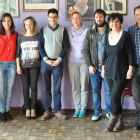 Foto de familia de la candidatura del PSOE al Ayuntamiento de Valencia de Don Juan.