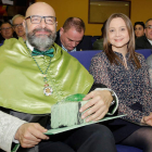 Chamorro, en primer término, antes de su intervención. S. PÉREZ