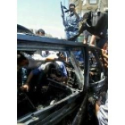 Los palestinos rastrean el coche del líder de Hamas tras el atentado