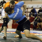 Abel Isai Cabero se proclamó campeón provincial en la categoría de pesados. MARCIANO PÉREZ