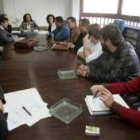 Una de las reuniones en la mesa de negociación de Trabajo