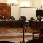 El alcalde de Cacabelos, en la vista oral que tuvo lugar en la Audiencia Provincial en León. MARCIANO PÉREZ