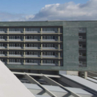 Imagen de la fachada del Hospital Universitario de Burgos. DL
