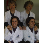 Ernestina Chico Barreales y Nerea Martínez Díaz, matronas del centro de salud de La Bañeza.