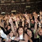 El grupo madrileño enloqueció a sus seguidores leoneses