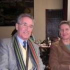 Eduardo Martínez y su esposa, Margrethe Johannessen
