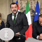 Salvini con Berlusconi
