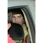 Alfredo Galán tras salir de la cárcel de Puertollano en el 2003