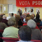 Rubén Sánchez, en la casa de cultura Villaquilambre.