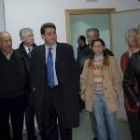 El alcalde de Ponferrada, Carlos López Riesco, ayer en el nuevo edificio municipal de La Placa