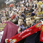 Los seguidores leoneses volvieron a apoyar a su equipo desde las gradas del Palacio de Deportes.