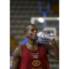 Eulis Báez, durante un entrenamiento del Begar