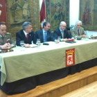 Un momento de la celebración de la madreña asturleonesa en la Casa de León en Madrid.