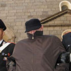 El supuesto cabecilla de la camorra Pasquale Russo es detenido por carabineros en Nápoles.