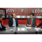 Germán Gavela, José Luis Díaz Villarig, Roberto Núñez y Pablo R. Lago, en El Filandón en La 8 de Televisión Castilla y León.