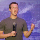Mark Zuckerberg, durante una conferencia en Yacarta (Indonesia), hace dos días.
