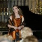 La mezzosoprano leonesa, durante un concierto ofrecido en la Catedral