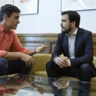 Derogar las políticas del Partido Popular es el nexo de unión de los dos líderes políticos.