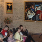 Inauguración de la exposición de Cándida Buiza.
